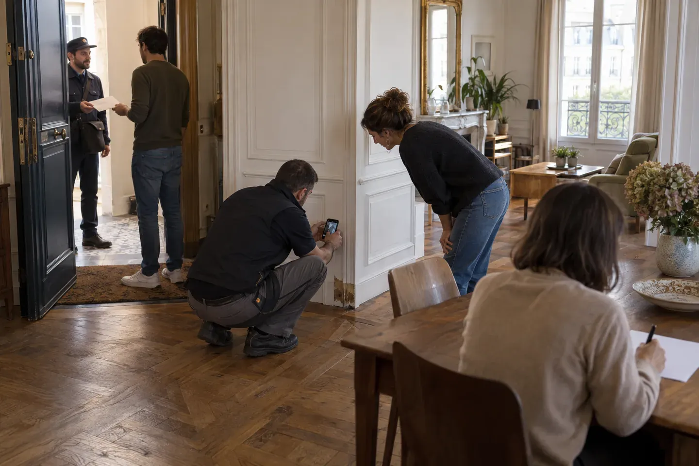 Scène de logement illustrant ce que l'état contient, et ce qu'il ne dit pas