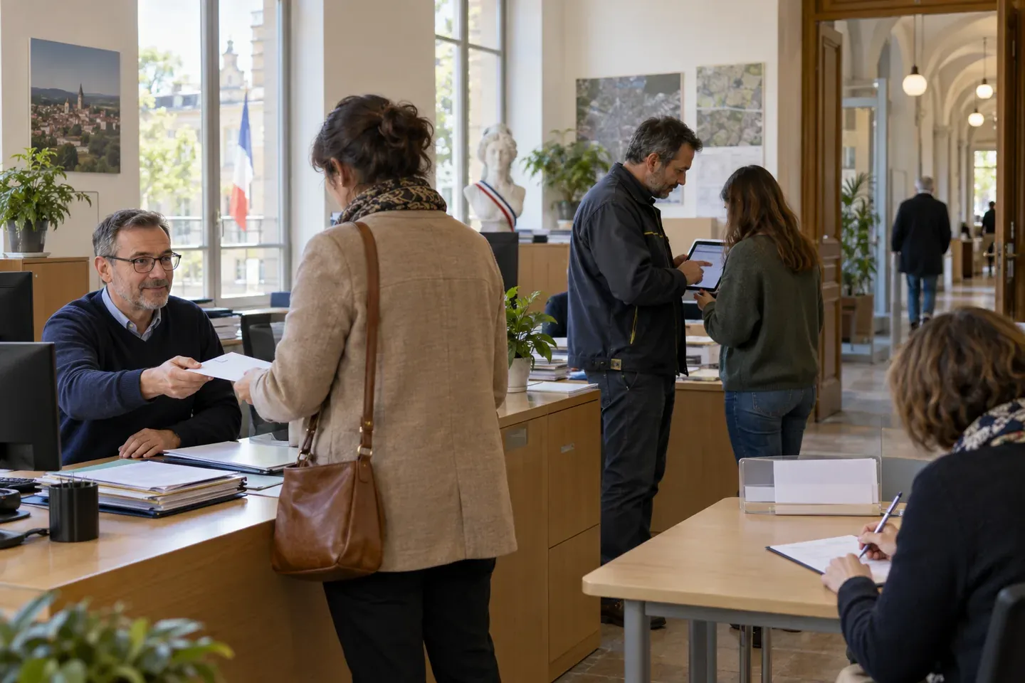 Scène de logement illustrant les données communales